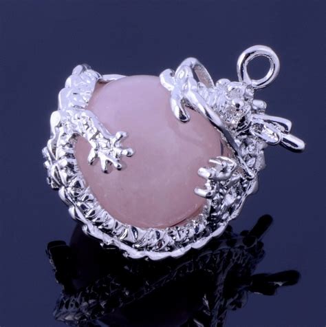 Купить Кулон из розового кварца "Дракончик" по цене 524 руб. в Мире ...