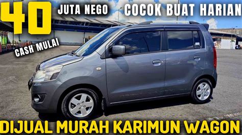 DIJUAL SUZUKI KARIMUN WAGON R MURAH MULAI 40 JUTA NEGO JUAL