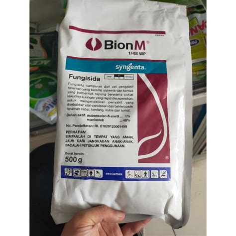 Jual Fungisida Bion M Gr Original Jaminan Shopee Indonesia