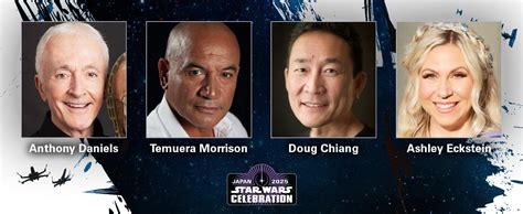 First Celebrity Guests Announced for 'Star Wars' Celebration Japan 2025 ...