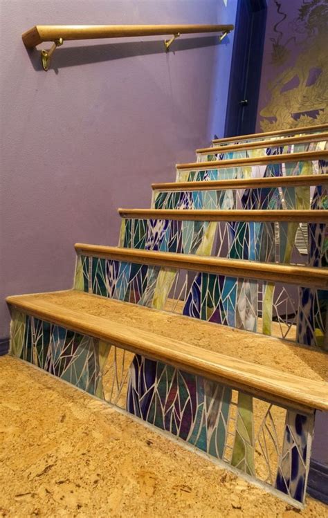 Stair Risers By Jennifer Kuhns Via Behance Stairs Glass Stairs