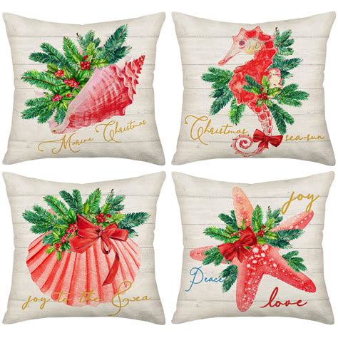 Amazon Hopyeer Ocean Park Merry Christmas Home Sofa Decoration