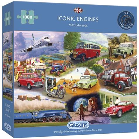 Iconic Engines Puzzle (1000 pieces) | Toys | Toy Street UK