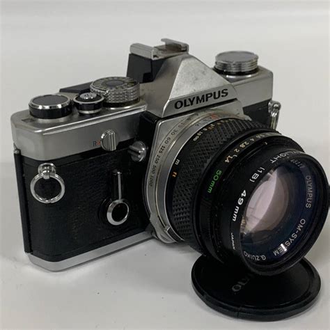 【やや傷や汚れあり】1円~【動作未確認】オリンパス Olympus Om 1 Om System G Zuiko Auto S 1 1 4 F 50mm 一眼レフ フィルムカメラ レンズ 付属