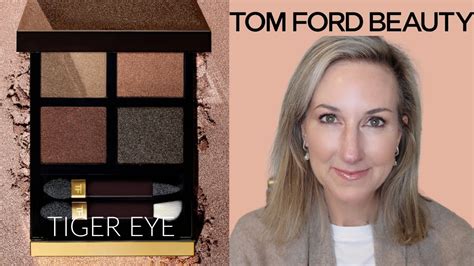 Tom Ford CrÉme Eyeshadow Quad Tiger Eye Youtube