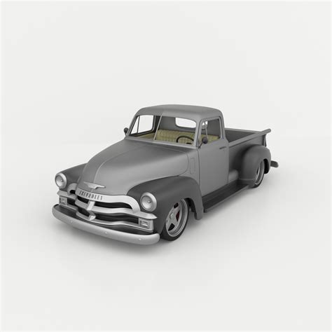 Chevrolet 3100 Pickup Ready To Print 3d Model 3d Printable Cgtrader