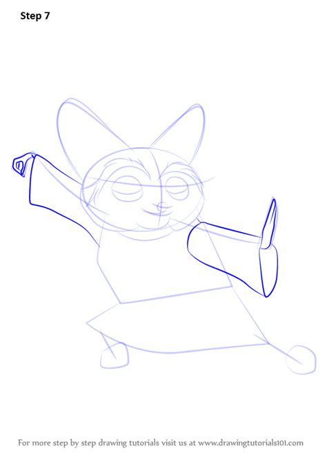 How To Draw Shifu From Kung Fu Panda 3 Kung Fu Panda 3 Step By Step