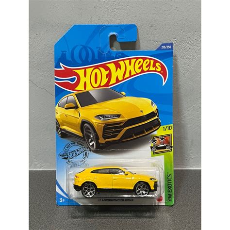 初版 Hot Wheels 風火輪 Lamborghini Urus 藍寶堅尼 休旅車 HW Exotics 蝦皮購物