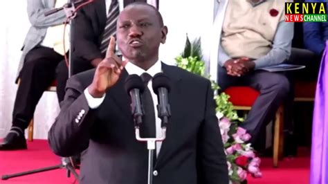 Kamukunji Azimio Rally Today Ruto Sends A Warning To Raila Youtube