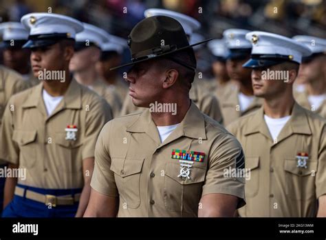 New U S Marines From Echo Company 2nd Recruit Training Battalion