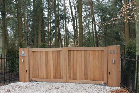 Houten Tuinpoort Houten Poorten Poort Boerderijhek