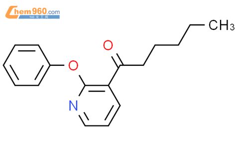 883906 57 8 1 HEXANONE 1 2 PHENOXY 3 PYRIDINYL 化学式结构式分子式mol 960化工网