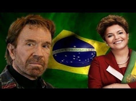 Chuck Norris N O Aguentou O Pronunciamento Da Presidenta Dilma Rousseff