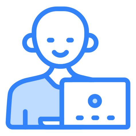 Employee Generic Blue Icon