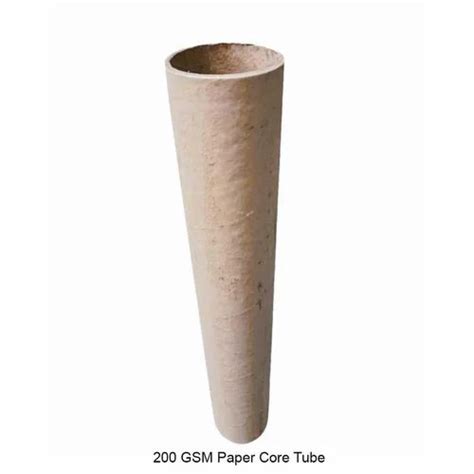 Inch Brown Gsm Paper Core Tube For Material Handling Thickness