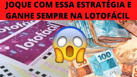 Lotofacil Como jogar na lotofacil e ganhar Dicas exclusivas para você