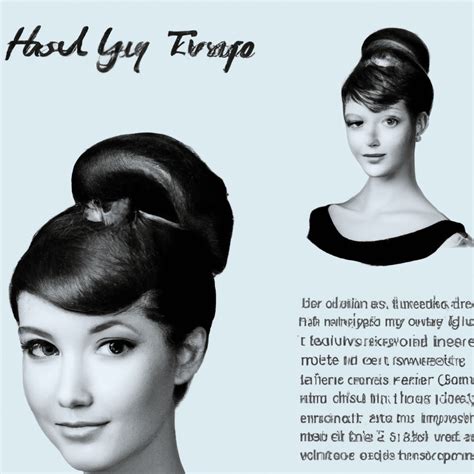 "Hairstyling Tips for a Classic Audrey Hepburn Updo" — BarberSets