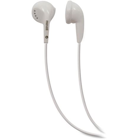 Maxell Eb 95 White Earbuds Stereo White