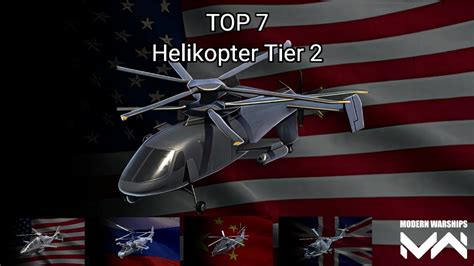 Top Helikopter Tier Modern Warships Youtube