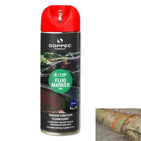 Pintura Spray Marcaje Forestal Fluo Marker Soppec