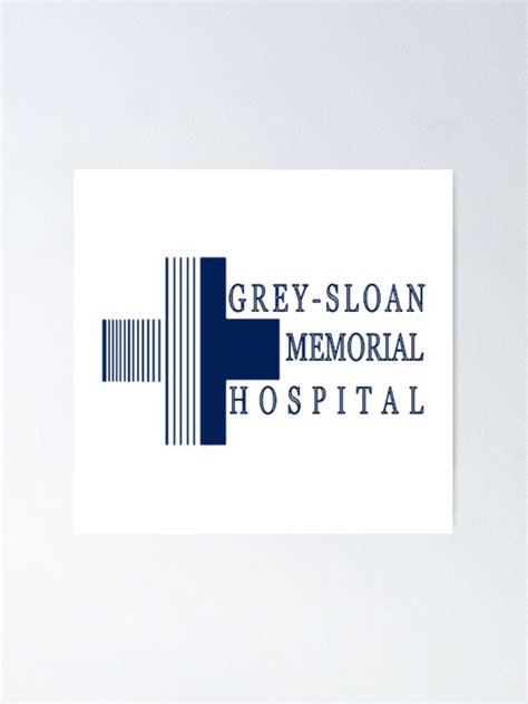 "Grey Sloan Memorial Hospital Logo " Poster by hfournier | Redbubble