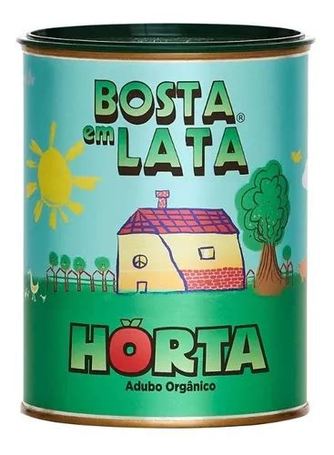 Fertilizante Org Nico Bosta Em Lata Horta G