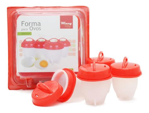 Kit Formas Para Ovos Silicone Wincy Parcelamento Sem Juros