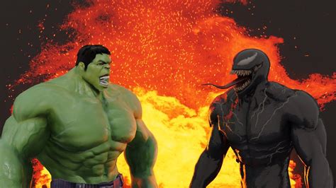 THE INCREDIBLE HULK Vs VENOM Size Comparison YouTube