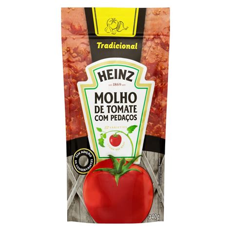 Molho De Tomate Tradicional Heinz Sach G Super Jos