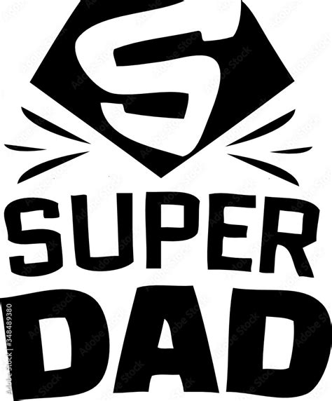 Super Dad Fathers Day Special Svg Vector Cut File For Cricfut And