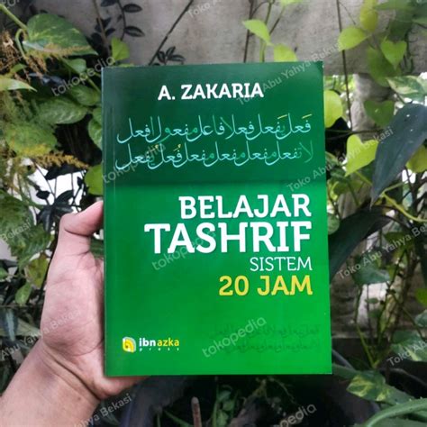 Jual Buku Belajar Tashrif Sistem Jam Ustadz Aceng Zakaria Kota