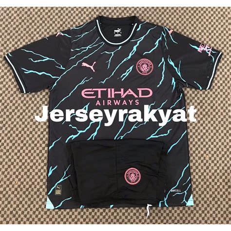 Jual Jersey Bola Man City Rd Garde Ori Import Shopee