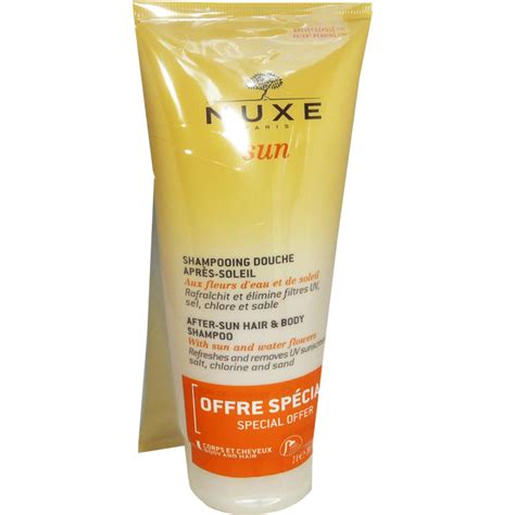 Nuxe Sun Shampooing Douche Apres Soleil Lot De X Ml