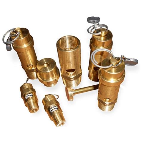 1 4 Brass Pressure Relief Valve 160psi Caps Shop