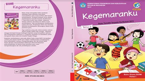 Buku Siswa Kelas 1 Tema 2 Kegemaranku Semester 1 Pdf Jalurppg Id