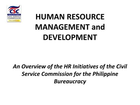 Ppt Human Resource Management And Development Powerpoint Presentation Id1668674