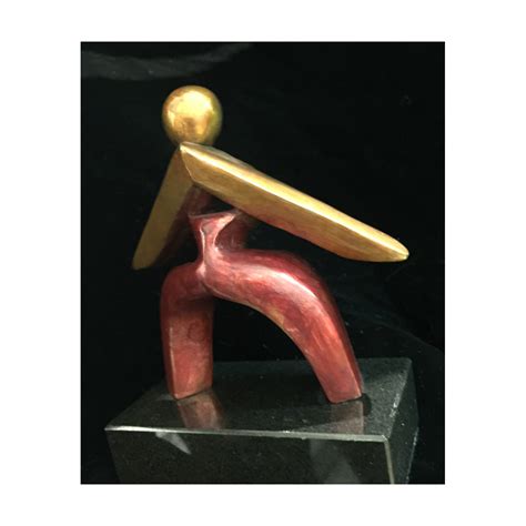 Tai Chi Figure Bronze Study