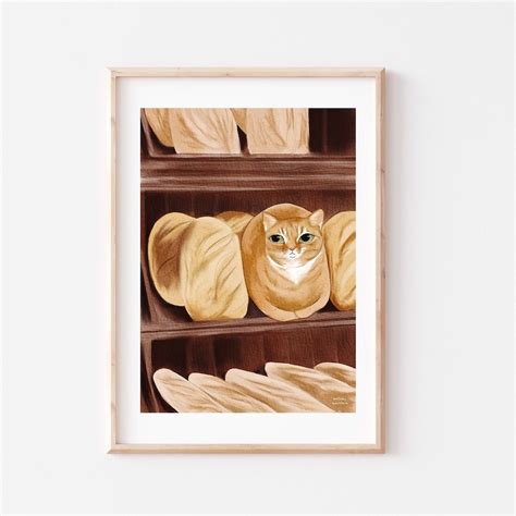 cat art etsy
