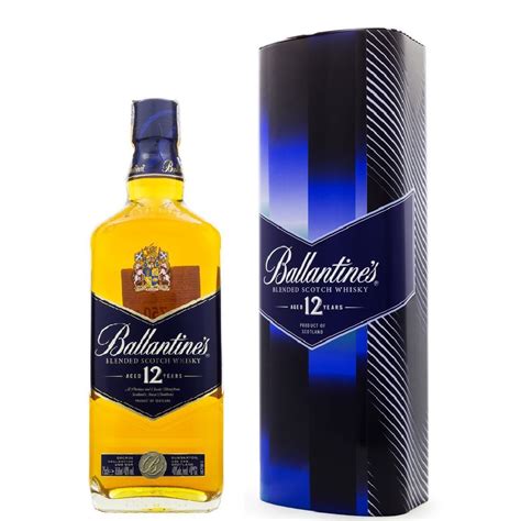 Whisky Ballantines 12 Anos Lata 750 Ml