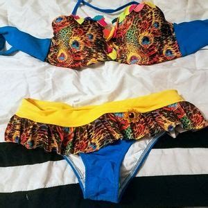 Swim Exotic Peacock Bikini Poshmark