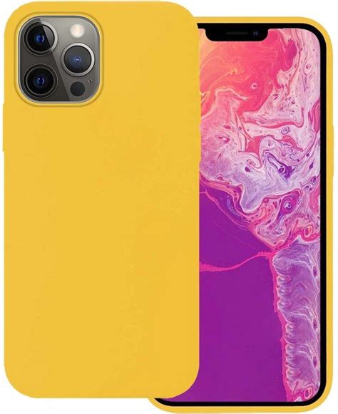 Hoes Geschikt Voor IPhone 13 Pro Max Hoesje Siliconen Back Cover Case