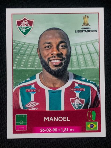 Panini Conmebol Copa Libertadores Sticker Manoel Fluminense