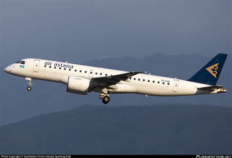 EI KHD Air Astana Embraer E190 E2 ERJ 190 300 STD Photo By Vyacheslav