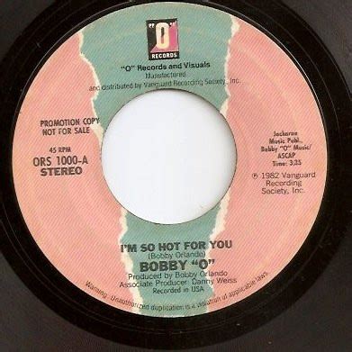 Bobby O I M So Hot For You I M So Hot For You Archivio Store
