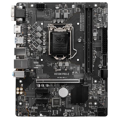 Msi H510m Pro E Motherboard Ldlc Holy Moley