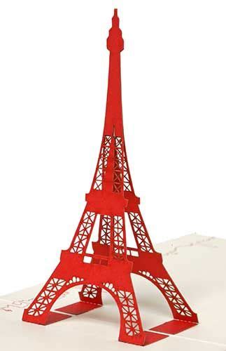 Paper Eiffel Tower Kirigami Tour Eiffel Kirigami Patron