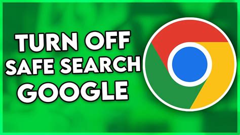 How To Turn Off Safe Search Mode On Google In Laptop Youtube