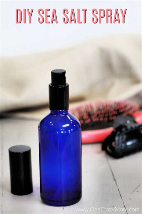 DIY Sea Salt Spray - homemade sea salt hair spray