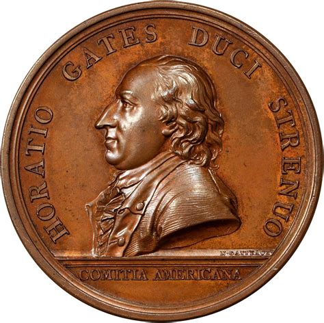 Value Of 1777 Horatio Gates At Saratoga Medal Medal Buyers