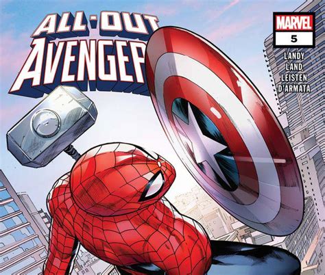 All Out Avengers 2022 5 Comic Issues Marvel